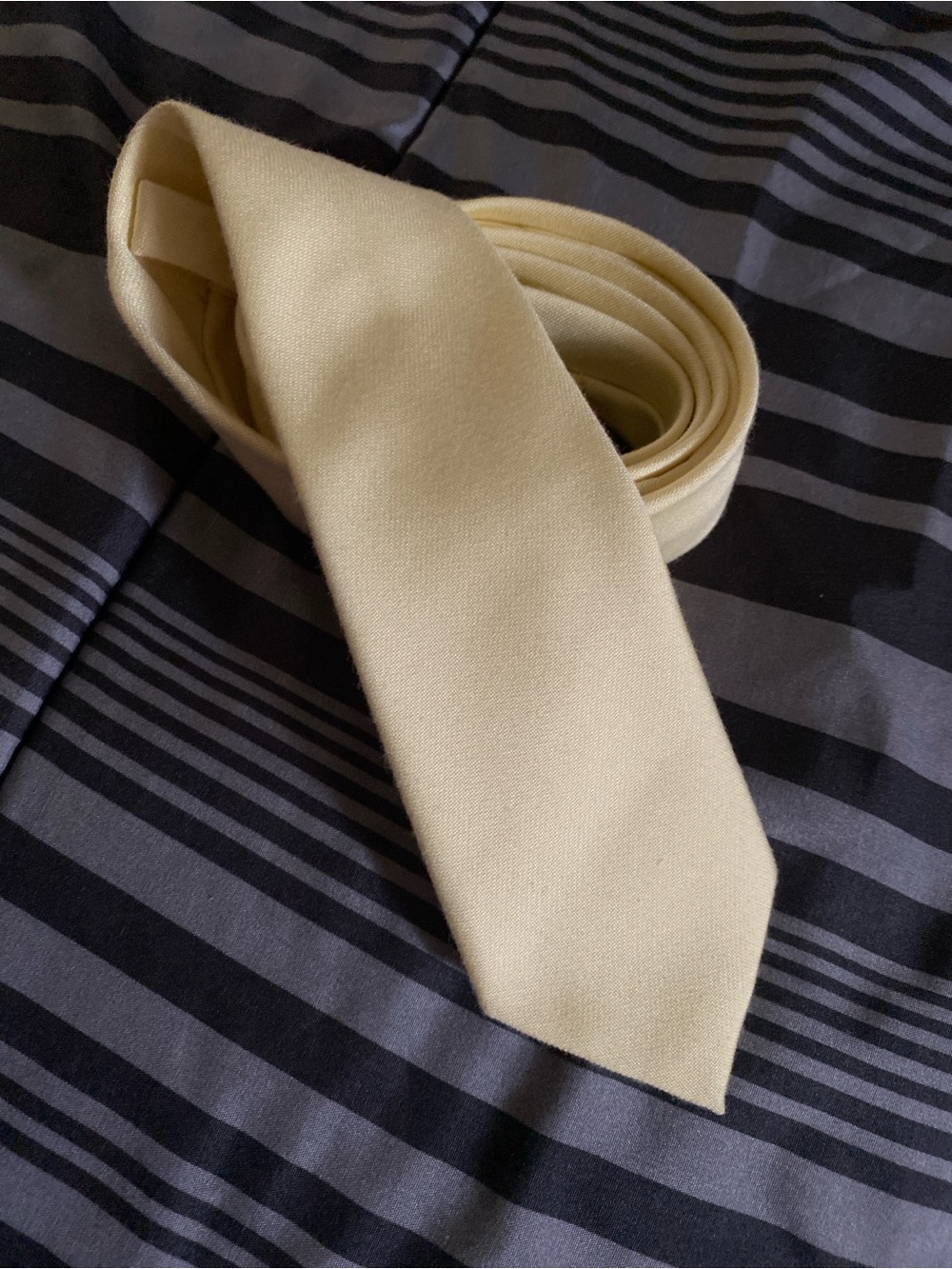 Birdy Grey Yellow Men's Necktie - Formal Tie